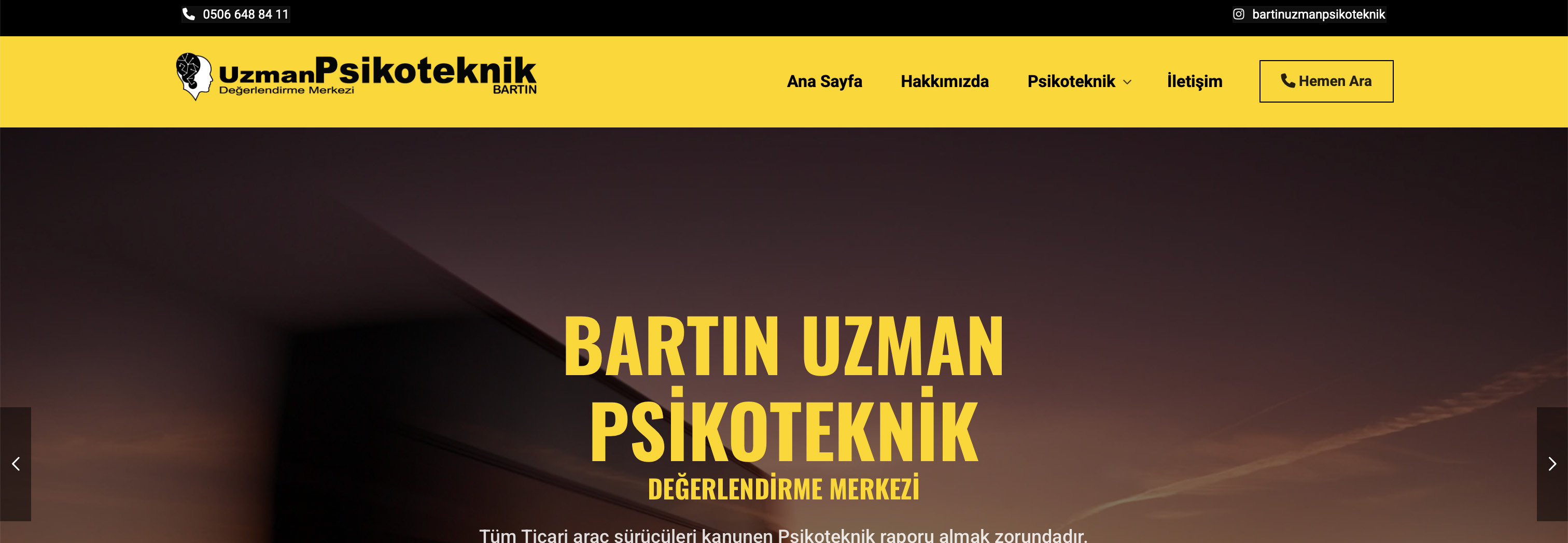 Bartın Uzman Psikoteknik