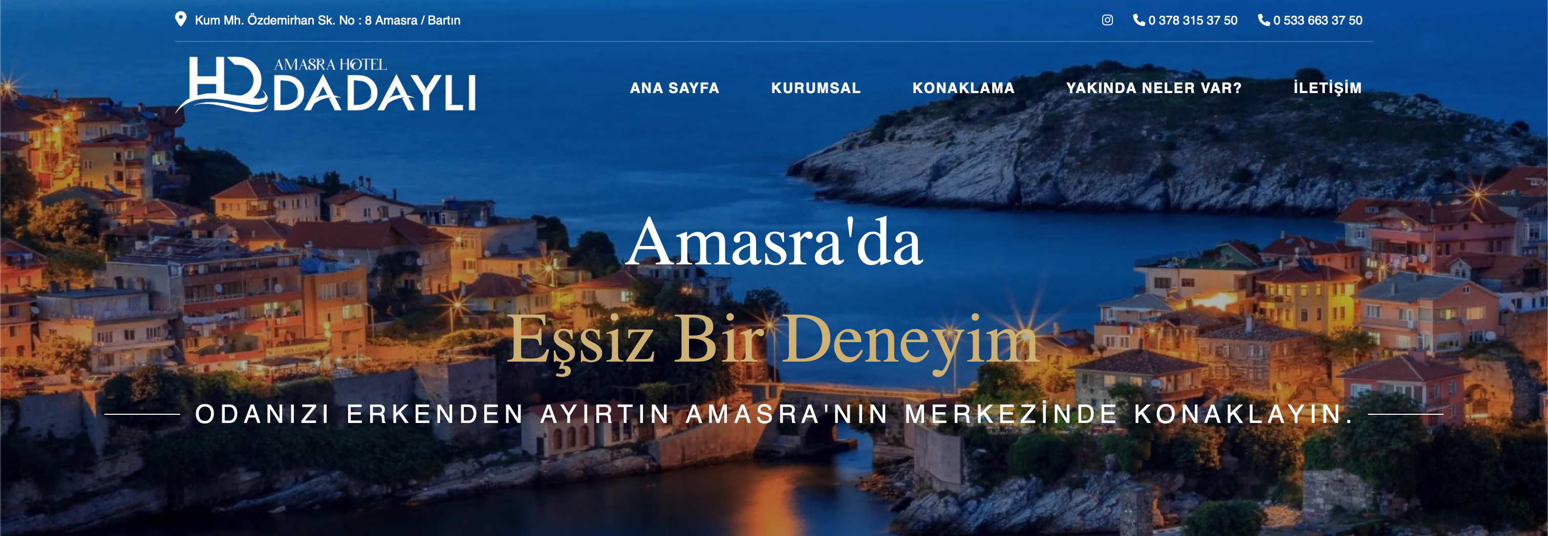 Amasra Dadaylı Otel