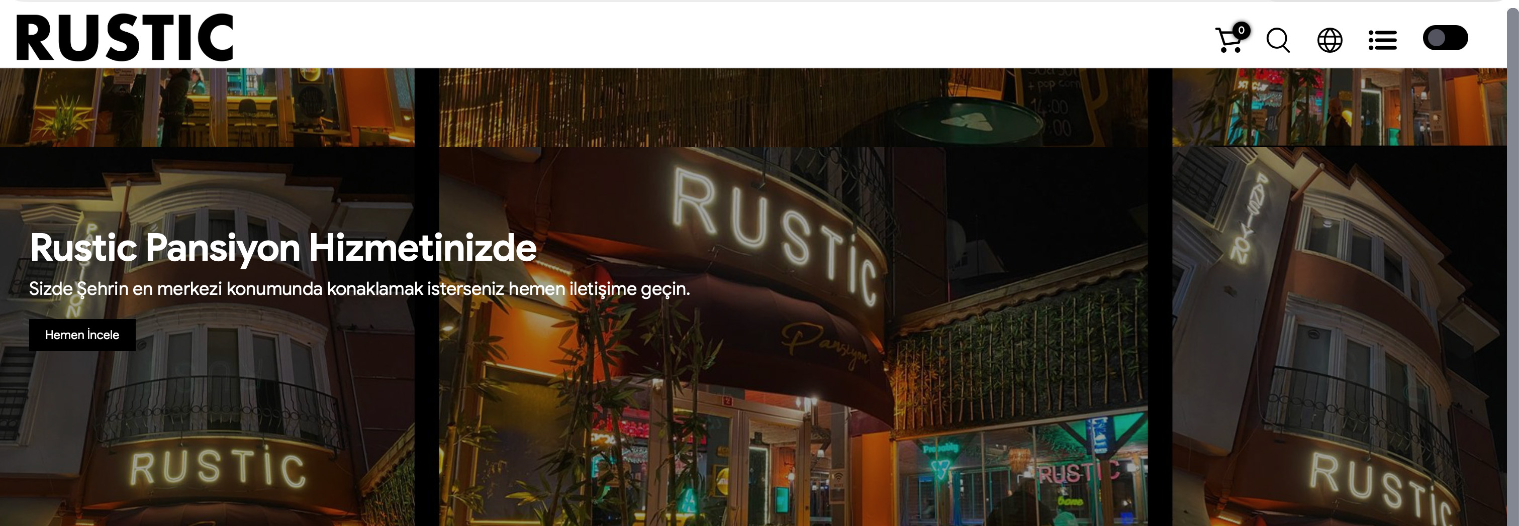 Rustic Cafe Bistro Pansiyon