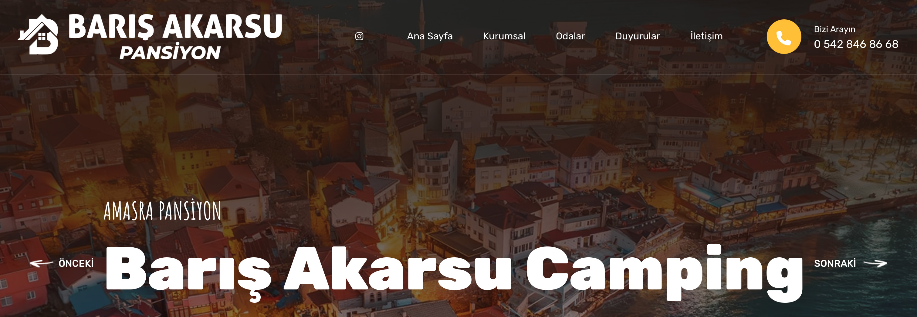 Barış Akarsu Pansiyon - Amasra Kamp | Amasra Pansiyon