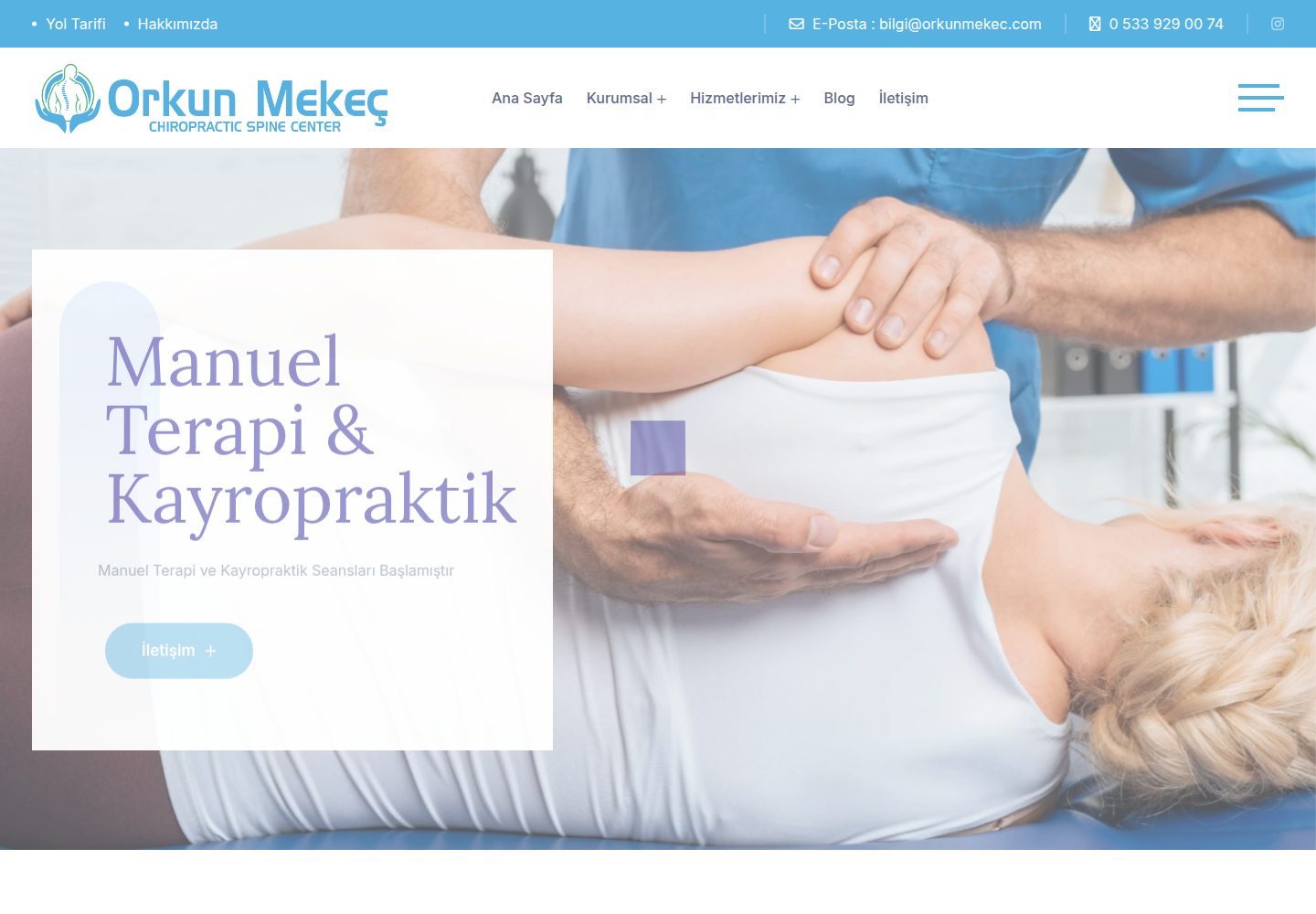 Fizyoterapist Orkun Mekeç