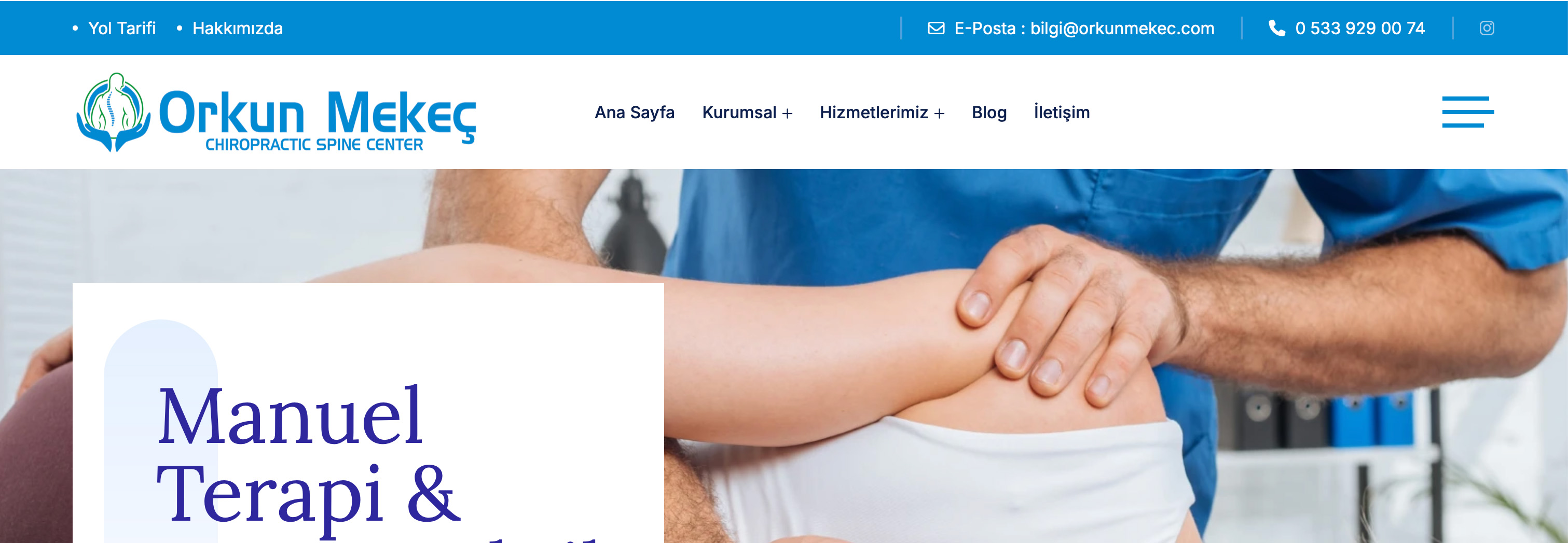 Fizyoterapist Orkun Mekeç